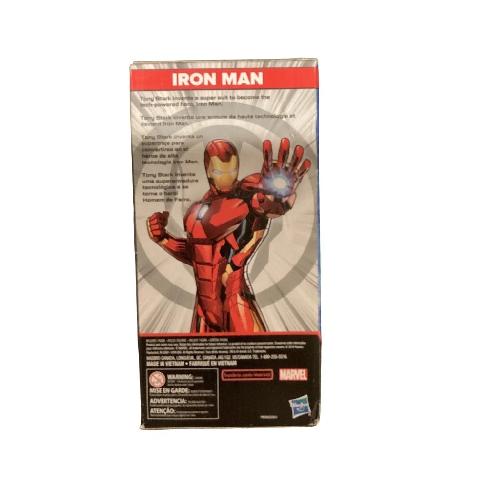 Marvel Hasbro Iron Man 12 Inch Action‎ Figure Titan Hero Series E5582 Red Gold